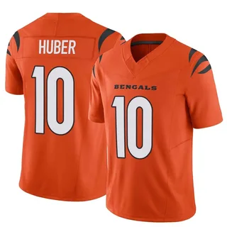 Kevin Huber Cincinnati Bengals Men's Limited Vapor F.U.S.E. Nike Jersey - Orange