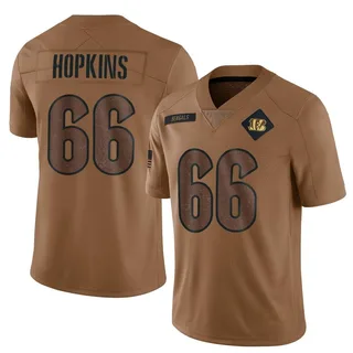 Trey Hopkins Cincinnati Bengals Youth Limited 2023 Salute To Service Nike Jersey - Brown
